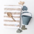 Load image into Gallery viewer, The Kenzie Beach Towel - Brush Stripes
