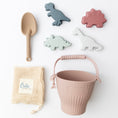 Load image into Gallery viewer, Ainsley's Dinos Silicone Beach Toy Set

