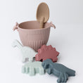 Load image into Gallery viewer, Ainsley's Dinos Silicone Beach Toy Set
