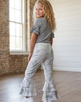 Load image into Gallery viewer, Camo Belle Ruffle Denim Jeans
