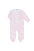 Load image into Gallery viewer, Cherry Blossoms Zipper Footie
