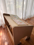 Load image into Gallery viewer, Children's Lap Desk in Natural Birch | Montessori Floor Table
