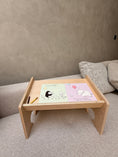 Load image into Gallery viewer, Children's Lap Desk in Natural Birch | Montessori Floor Table
