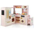 Load image into Gallery viewer, Corner Play Kitchen with Lights and Sounds for Ages 3+
