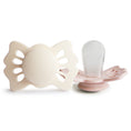 Load image into Gallery viewer, FRIGG Lucky Symmetrical Silicone Pacifier 2-Pack (0-6 Months)
