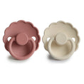 Load image into Gallery viewer, FRIGG Daisy Silicone Pacifier 2-Pack
