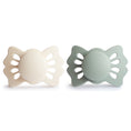 Load image into Gallery viewer, FRIGG Lucky Symmetrical Silicone Pacifier 2-Pack (0-6 Months)

