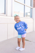 Load image into Gallery viewer, Pastel Gingham Jack-o-Lantern Crewneck Sweatshirt or Romper
