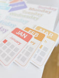 Load image into Gallery viewer, Days, Months, Seasons Flashcards and Magnets

