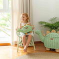 Load image into Gallery viewer, Dinosaur Basket Small - Mint Green

