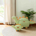 Load image into Gallery viewer, Dinosaur Basket Small - Mint Green

