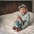 Load image into Gallery viewer, I <3 U ABC 2pc Bamboo Pajamas *Size 5 Left
