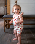 Load image into Gallery viewer, Red White & Blue Tulip Ribbed Bamboo 2pc Tank Set
