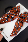 Load image into Gallery viewer, Navy Leopard | Whimsy Bow
