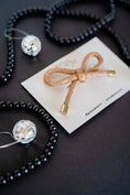 Load image into Gallery viewer, Blush Slim Shimmer Studded Bow
