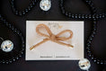 Load image into Gallery viewer, Blush Slim Shimmer Studded Bow
