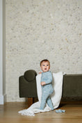 Load image into Gallery viewer, Toile Footie-Blue
