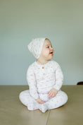 Load image into Gallery viewer, Breakfast Print Footie-Blush
