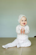 Load image into Gallery viewer, Breakfast Print Footie-Blush
