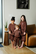 Load image into Gallery viewer, Bow Sweatsuit-Rosy Brown
