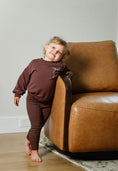 Load image into Gallery viewer, Bow Sweatsuit-Rosy Brown
