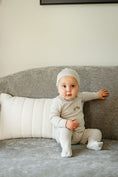 Load image into Gallery viewer, Graphic Footie-Grey
