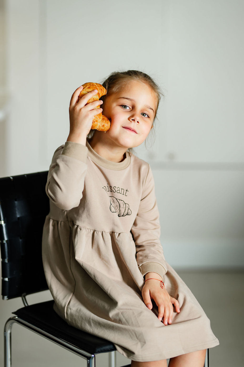Le Croissant Dress-Toffee