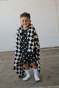 Load image into Gallery viewer, Bamboo Short Set | B&W Polka Dot
