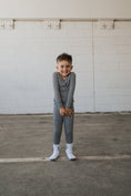Load image into Gallery viewer, Bamboo Two Piece Pajamas | Black Gingham
