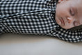 Load image into Gallery viewer, Bamboo Zip Pajamas | Black Gingham
