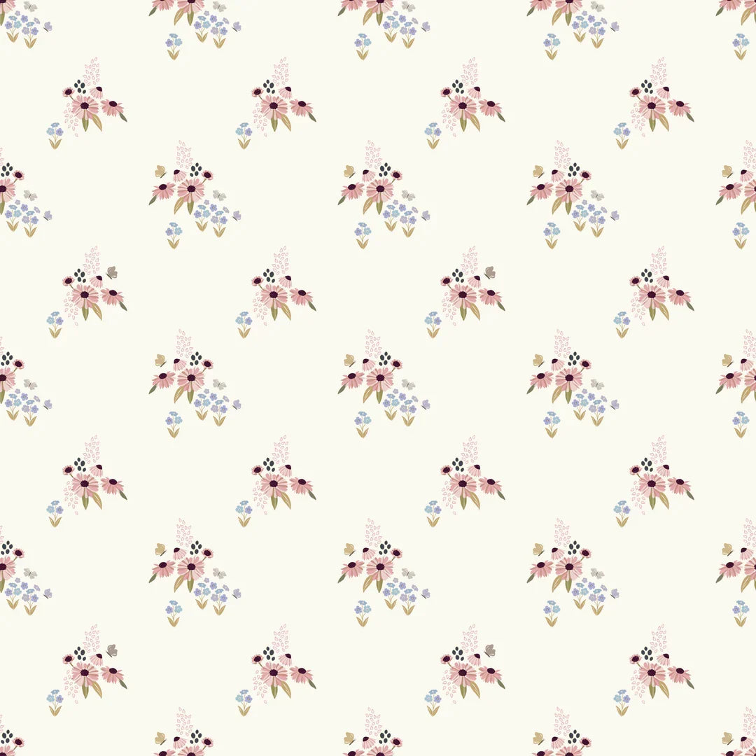 Daisie Wallpaper by Linen and Paper Design