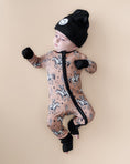 Load image into Gallery viewer, Bamboo Zip Romper | Desert Cowboy
