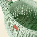 Load image into Gallery viewer, Dinosaur Storage Basket Mint Green - Large
