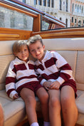 Load image into Gallery viewer, Child Rugby Sweatshirt | Deep Cranberry
