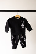Load image into Gallery viewer, Child Sweat Set | Midnight Skelly

