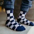 Load image into Gallery viewer, Navy Checkered
