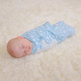 Load image into Gallery viewer, Easy Swaddle Blankets in Blue, Pack of 3

