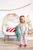 Load image into Gallery viewer, Tied with a Bow Christmas Organic Cotton Lounge Set
