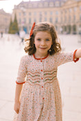 Load image into Gallery viewer, ELYSEE FLORAL WINTER SMOCKED DRESS
