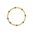 Load image into Gallery viewer, 4mm Gold Filled Gemstone Accent Bracelet
