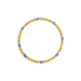 Load image into Gallery viewer, 4mm Gold Filled Gemstone Accent Bracelet
