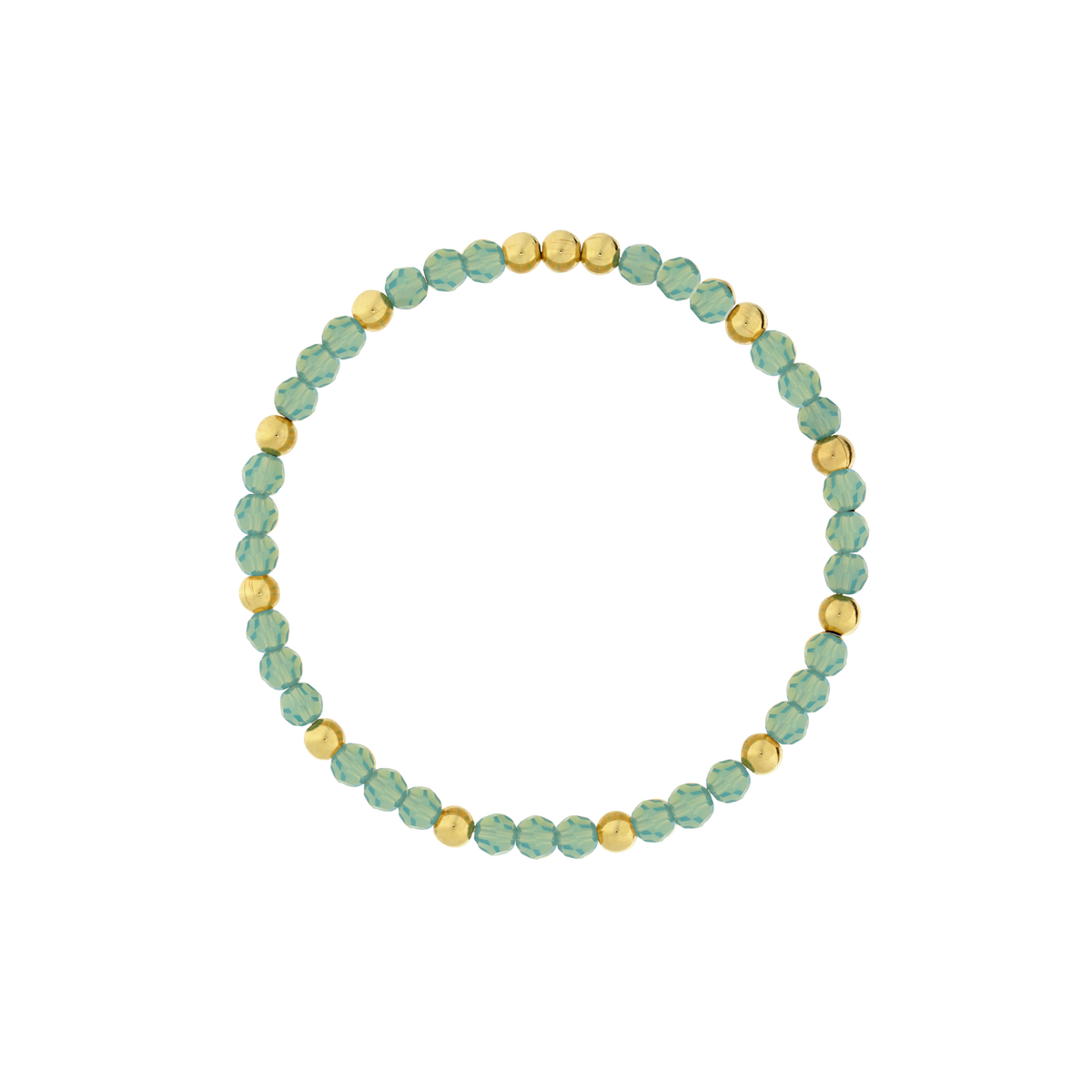 4mm Gold Filled Gemstone Mixed Bracelet