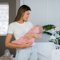 Load image into Gallery viewer, Easy Swaddle Blankets in Blush, Mauve, Mulberry, Pack of 3
