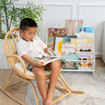 Load image into Gallery viewer, Elena Kids Montessori Bookshelf - White
