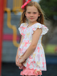 Load image into Gallery viewer, BACK TO SCHOOL Girl's Summer Bow Short Sleeve Shorts Set
