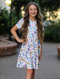 Load image into Gallery viewer, Girl Back To School Twirl Dress
