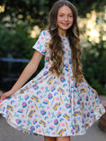 Load image into Gallery viewer, Girl Back To School Twirl Dress
