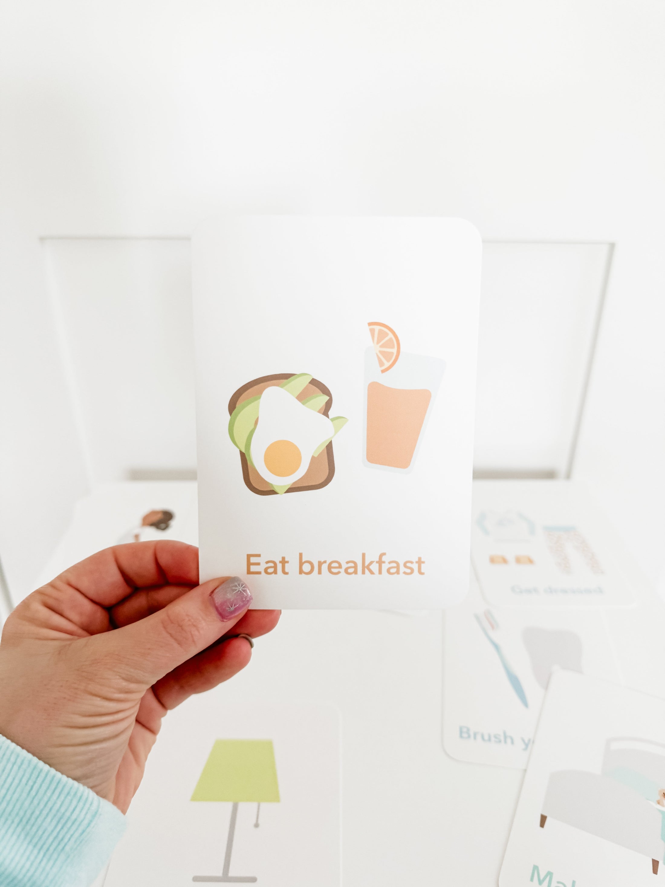 Night Time Routine Flashcards