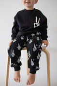 Load image into Gallery viewer, Child Sweat Set | Midnight Skelly
