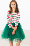 Load image into Gallery viewer, Fa la la L/S Tutu Dress

